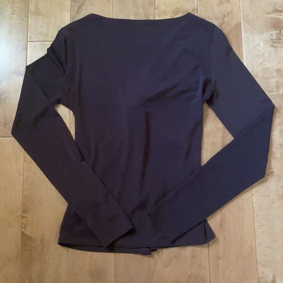 ZARA WOMEN'S  KNOTTED FRONT TOP  SZ M - Picture 5 of 6